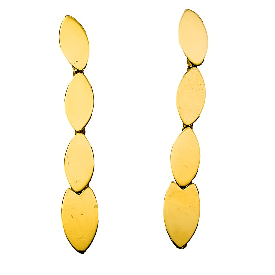 9ct gold 1.5g Drop Earrings